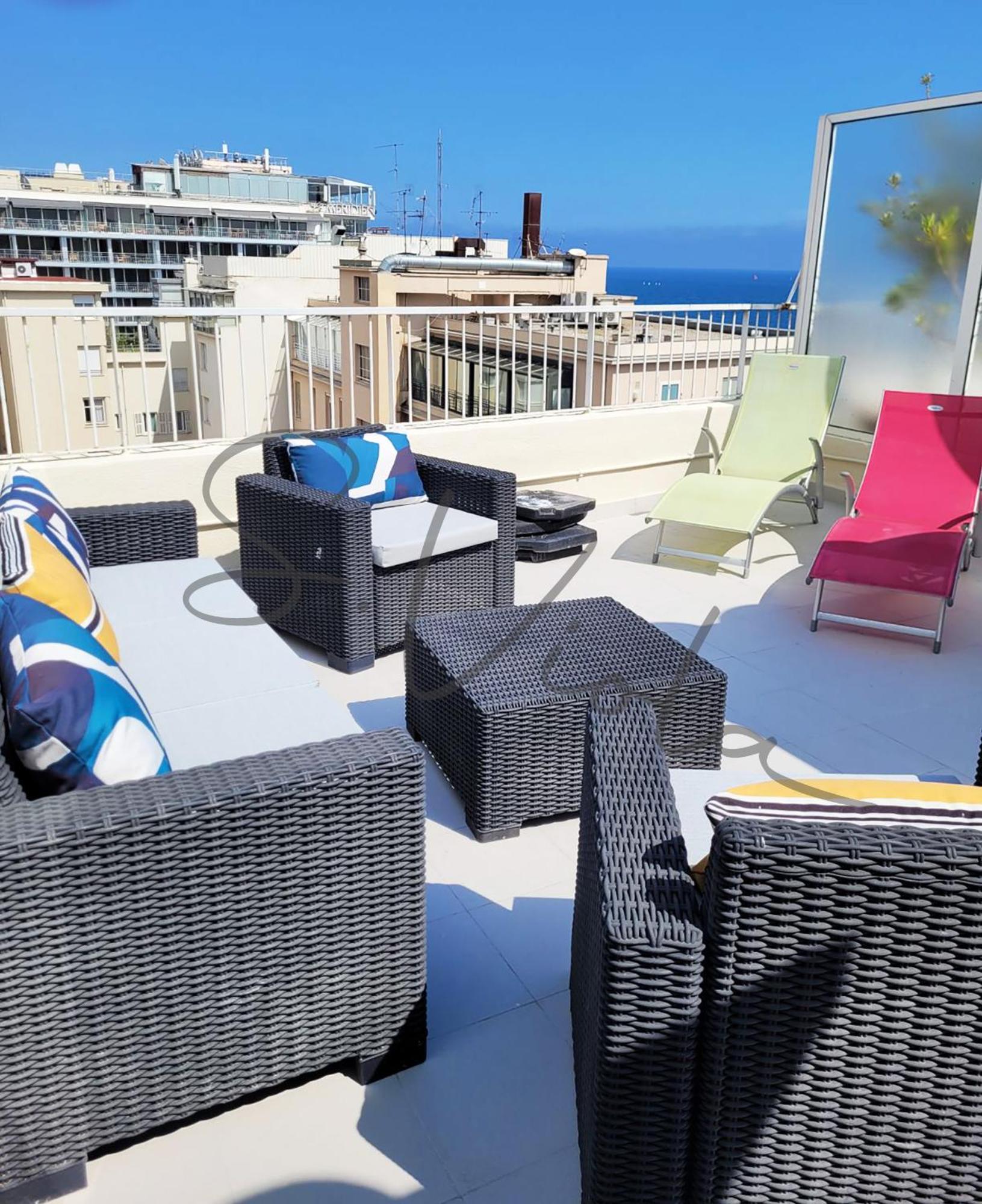 Royal Lux Nice -Last Floor, See View 外观 照片